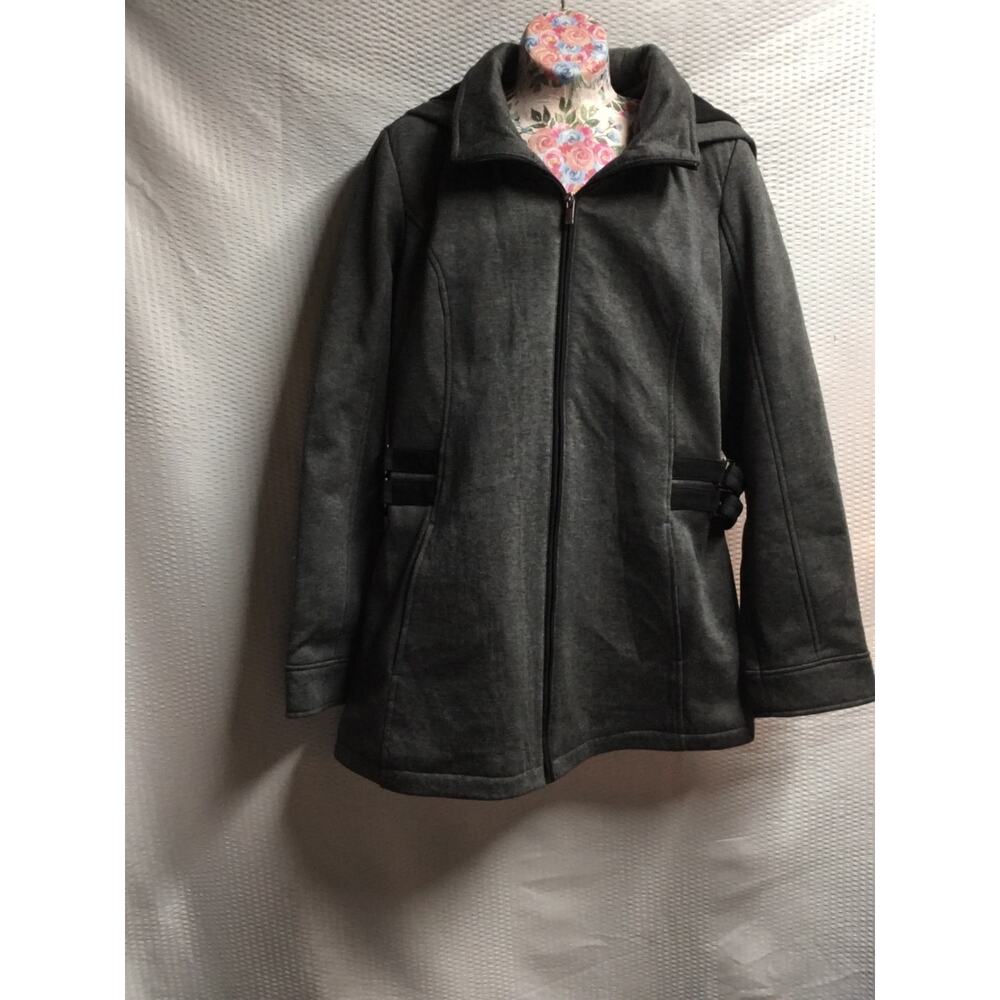 Croft & Barrow Women’s Jacket – Size Large – Gray Zip-Up Outerwear